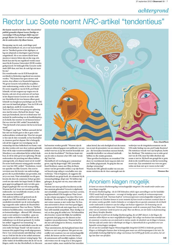Observant NewsPaper Nederland, Illustration