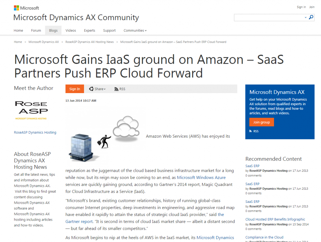 Microsoft Dynamics AX Community