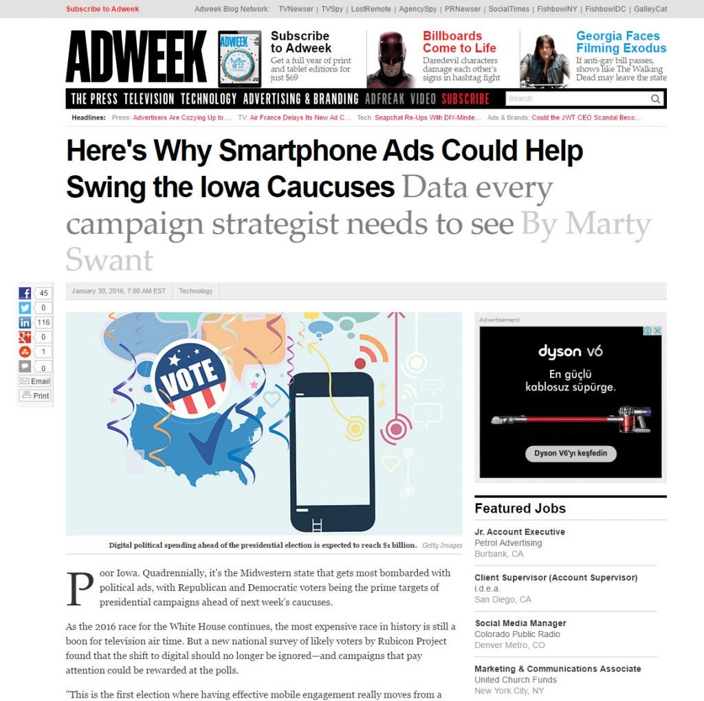 Adweek.Com, Illustration