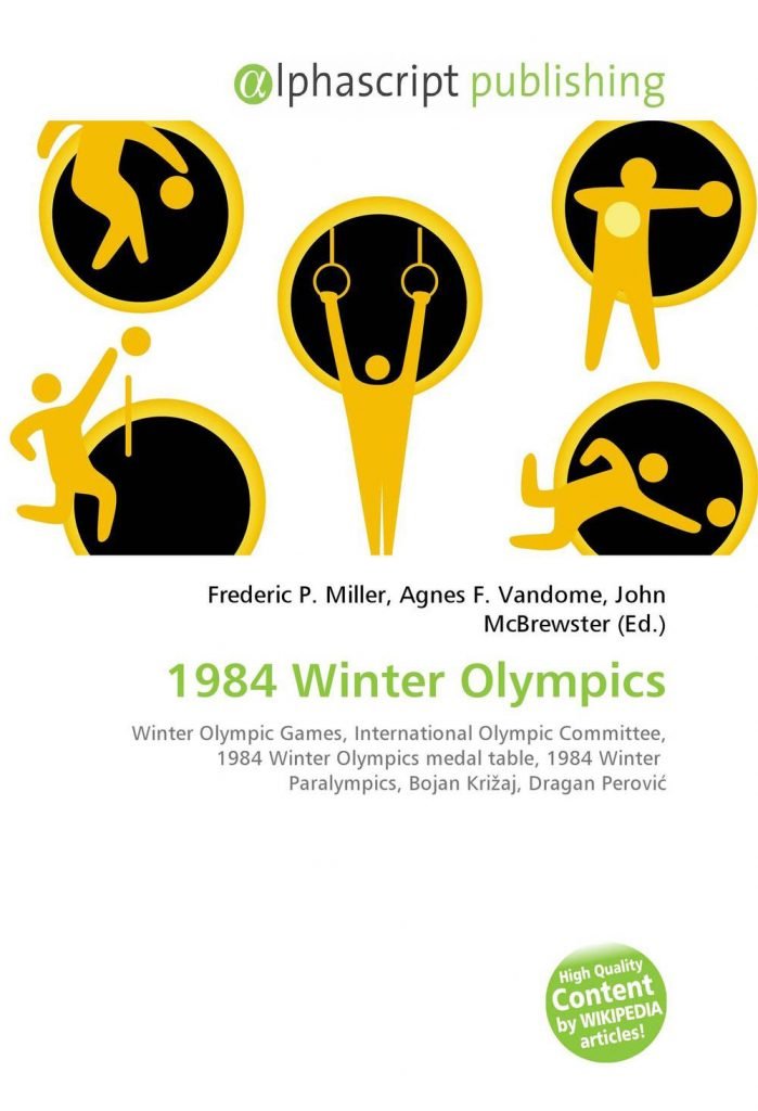 1984 Winter Olympics, Book Cover