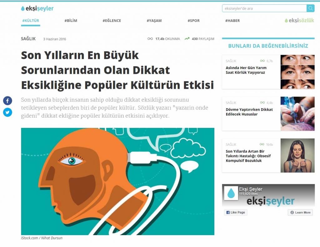 Seyler.eksisozluk.com, Turkey