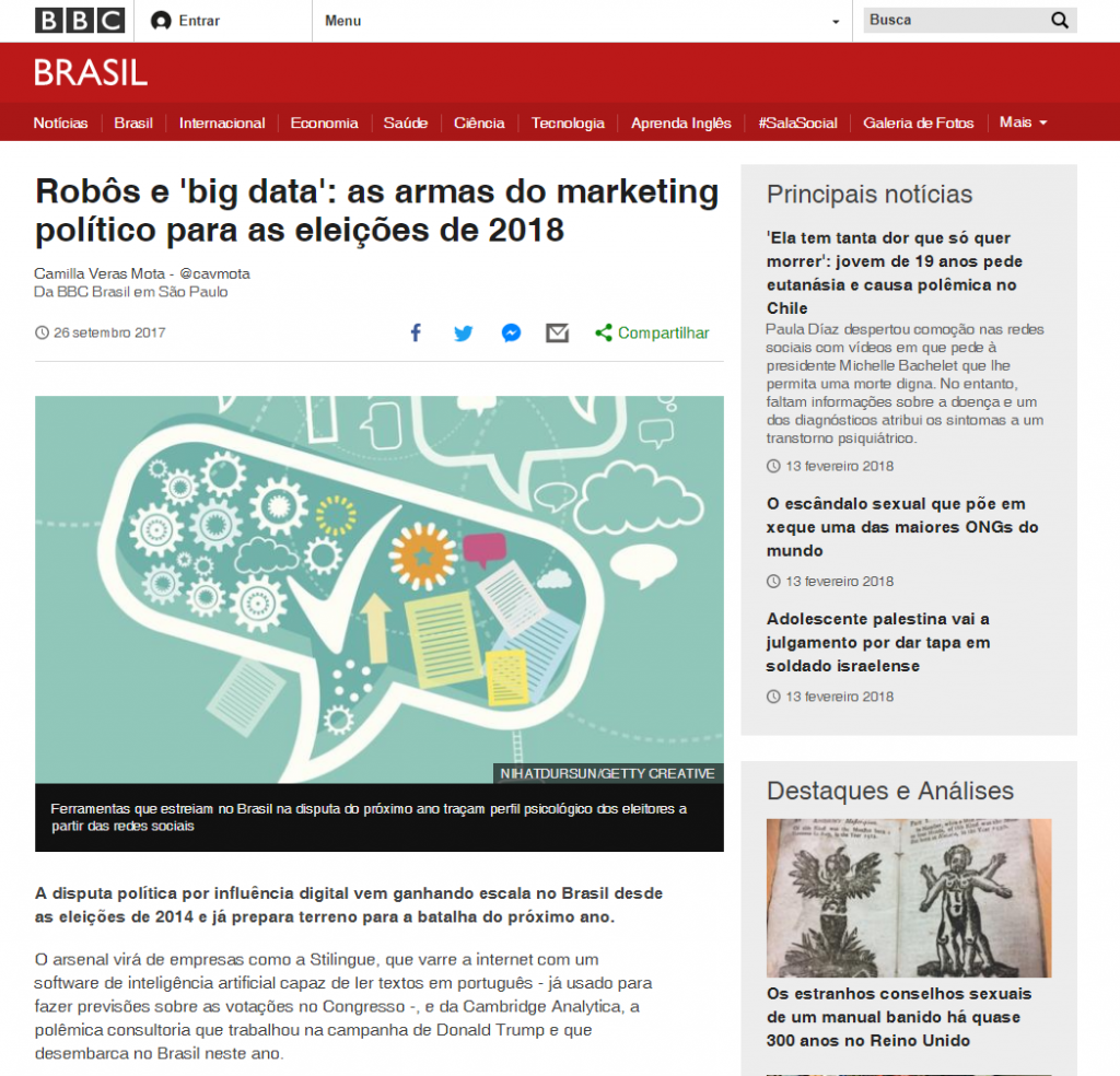 BBC, BRASIL, 2017